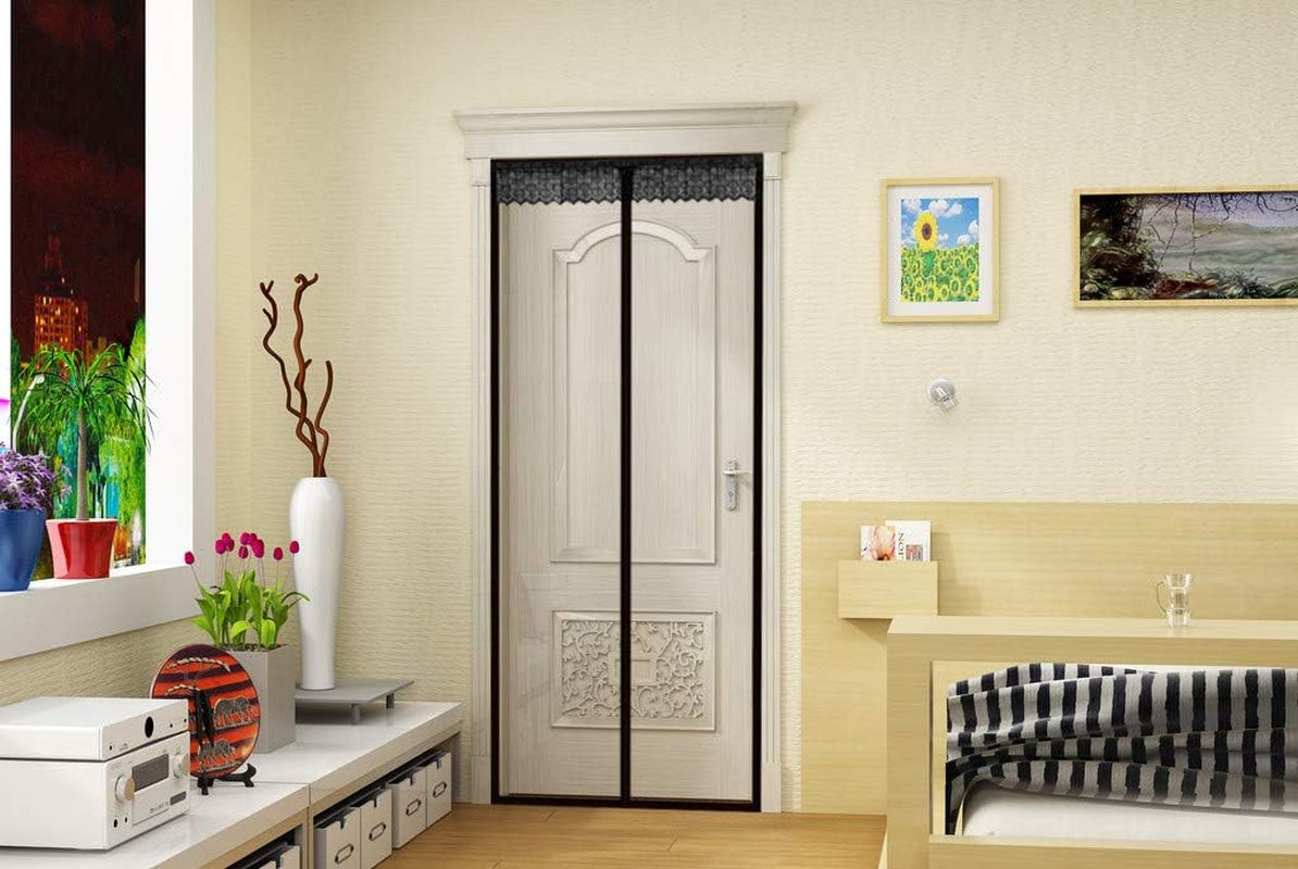 Magnetic Screen Door Easy Install Screen Door Magnetic Door Screen Pet Friendly Sliding Door Screen Door Mesh Door Screen Net for Doors Screen for Door